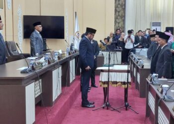 Asep dan Iman Dilantik PAW DPRD Balikpapan