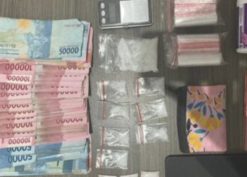 Polres Bontang Bekuk Satu Jaringan Pengedar dan Kurir Narkoba