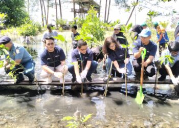 Kolaborasi, Pegadaian dan PNM Tanam 5.000 Bibit Mangrove di Lamaru