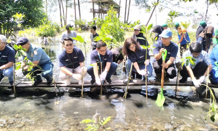Kolaborasi, Pegadaian dan PNM Tanam 5.000 Bibit Mangrove di Lamaru