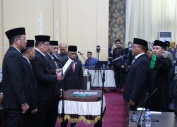 Resmi Dilantik, Jafar Sidik Gantikan Syukri Wahid di Komisi III