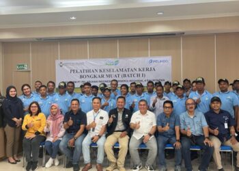 TKBM Balikpapan Ikuti Pelatihan Ilmu K3 dari Pelindo Regional 4