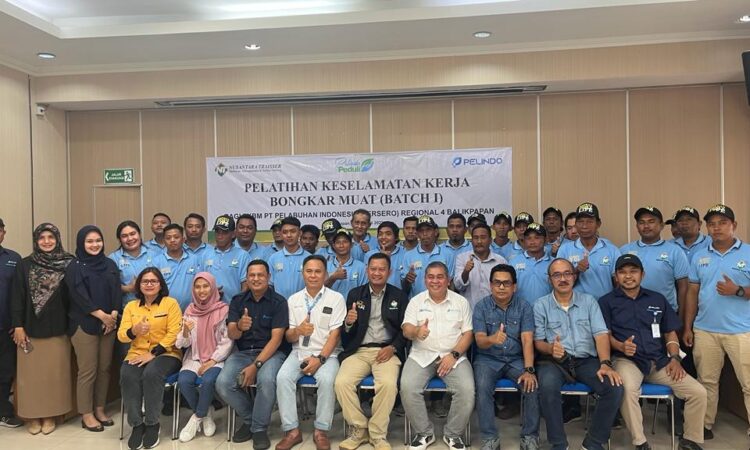 TKBM Balikpapan Ikuti Pelatihan Ilmu K3 dari Pelindo Regional 4