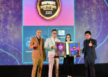 Memiliki Reputasi Baik, Pegadaian Raih Penghargaan Corporate Reputation Awards 2023