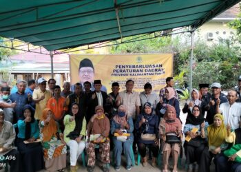 Demi Pembangunan Daerah yang Optimal, Yusuf Mustafa Sosper Perda Pajak di Gunung Sari Ulu