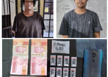 Dua Pria Pengedar Sabu Diringkus Polsek Samarinda Kota