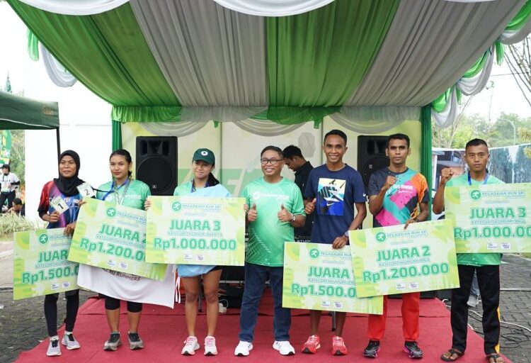 Ratusan Runners Padati Pegadaian Run 5K, Julianto : Agar Masyarakat dan Atlet Tetap Hidup Sehat
