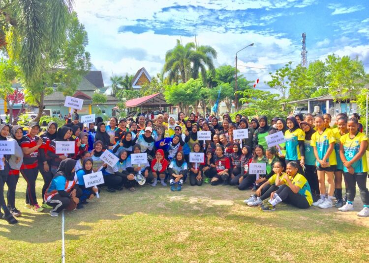 12 Tim Putri Adu Skill di Ajang Volly Hetifah – Suriani Cup 2023