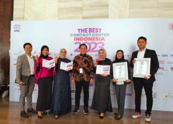 Pegadaian Borong Lima Penghargaan di Ajang The Best Contact Center Indonesia 2023