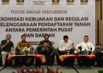 Legislatif Balikpapan Gelar FGD Sinkronisasi Kebijakan Dan Regulasi Penyelenggaraan Pendaftaran Tanah