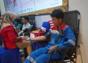 Kilang Pertamina Internasional Unit Balikpapan Gelar Donor Darah dan VCT HIV/AIDS