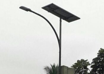 Dishub Kukar Pasang LPJU di 26 Titik