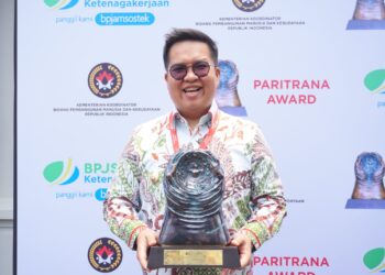 Pemkab Kukar Raih Penghargaan Paritrana Award Dari Mendagri