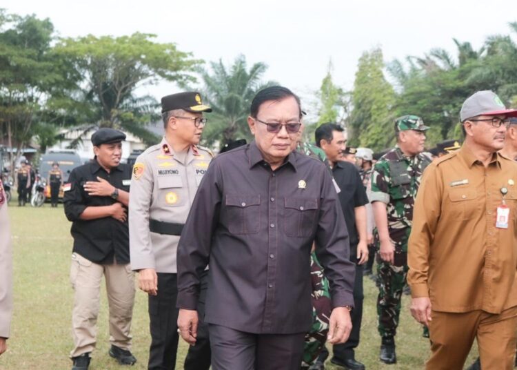 Yusuf Mustafa Hadiri Aple Gelar Pasukan
