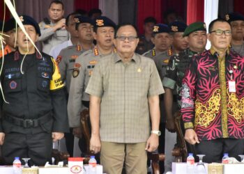 Yusuf Mustafa Hadiri HUT Korps Brimob ke-78, Berharap Negara Aman Menuju Indonesia Maju