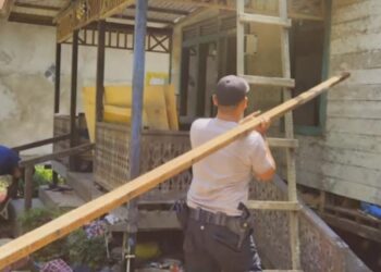 Bedah Rumah Warga Loa Janan Ulu
