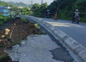 Longsor di Jalan Sultan Sulaiman Tak Kunjung Ditangani, Kinerja PUPR Dipertanyakan