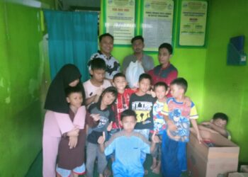 Indahnya Berbagi, Sejumlah Media di Kukar Santuni Anak Yatim