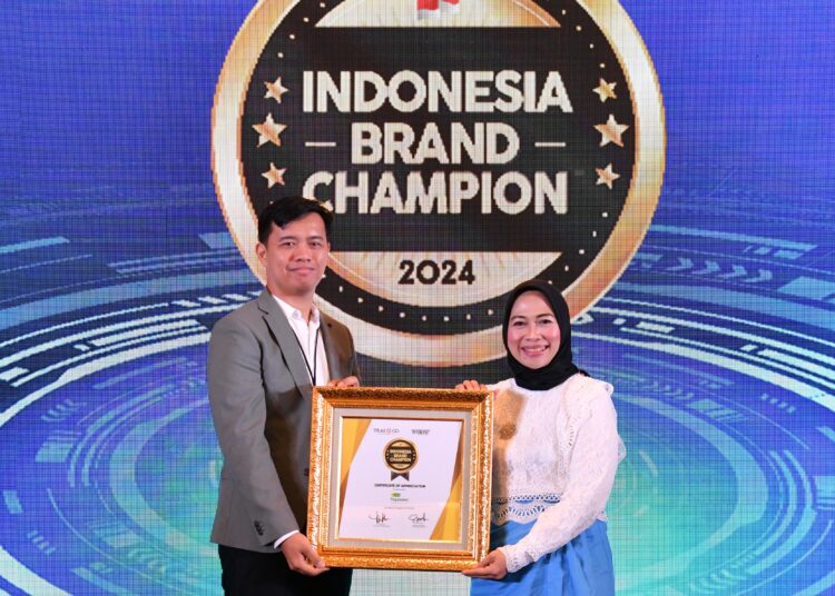Pegadaian Raih Indonesia Brand Champion 2024 Berkat Inovasi Produk dan Layanan