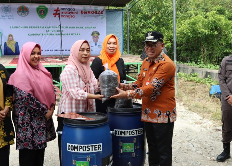 Program Proklim Dan Bank Sampah Diresmikan, Berharap 15 Desa di PPU Jadi Kampung Iklim