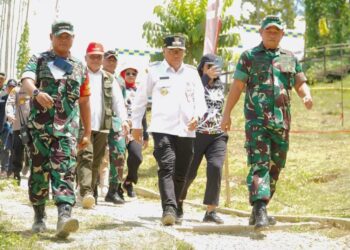 Terima Kunjungan KASAD, Makmur Pastikan Kesiapan Pelaksanaan Hut RI Ke-79 di IKN