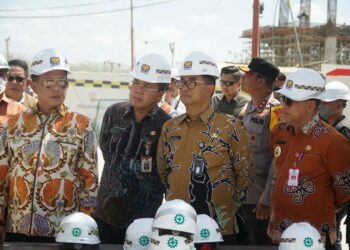 Makmur Marbun Dampingi Mendagri Tinjau Progres Pembangunan Istana Presiden