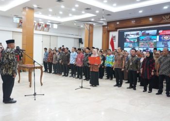 Perkuat Organisasi Pemkab Kukar, Edi Lantik 170 Pejabat Administrator