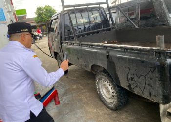 Pj Bupati PPU Sidak SPBU Nakal, Dapati Kendaraan Pengepul BBM Subsidi