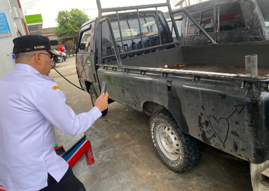 Pj Bupati PPU Sidak SPBU Nakal, Dapati Kendaraan Pengepul BBM Subsidi
