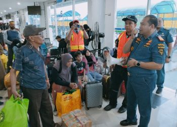 PT Dharma Lautan Utama Fasilitasi 400 Pemudik Gratis ke Pare-pare