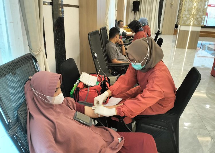 Aksi Sosial Pegadaian di HUT ke-123, Bantu Siapkan 120 Kantong Darah Untuk PMI Balikpapan