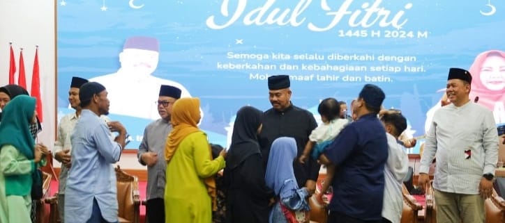 Edi Damansyah Open House di Pendopo Odah Etam