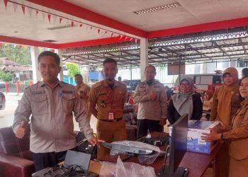 Pasca Kebakaran, Kantor Kelurahan Maluhu Bertempat di Sasana Krida Bhakti
