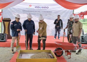 Pj.Bupati PPU Groundbreaking PT. Indosino Buluminung
