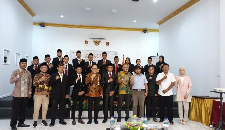 121 Panwascam Menuju Pilkada 2024 Resmi Dilantik