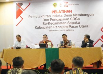 Pelatihan Pemutakhiran IDM Desa Sepaku, Jadi Tolok Ukur Evaluasi Kinerja