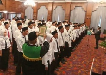 KPU PPU Melantik 162 Anggota PPS Pilkada 2024