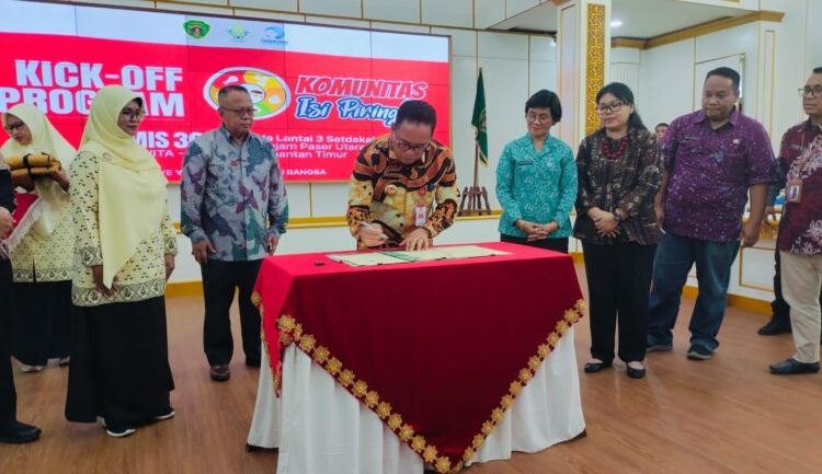 Upaya Tekan Angka Stunting, Pemkab PPU Resmikan Program Komunitas Isi Piringku