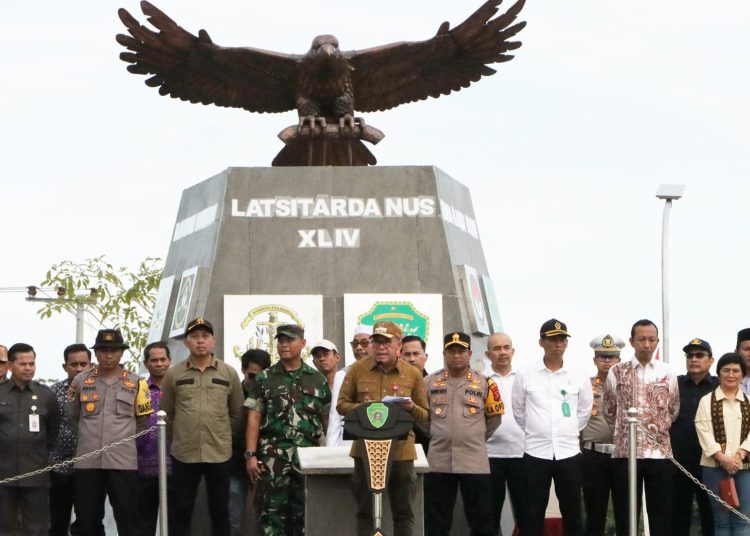 Tugu Latsitardanus Diresmikan