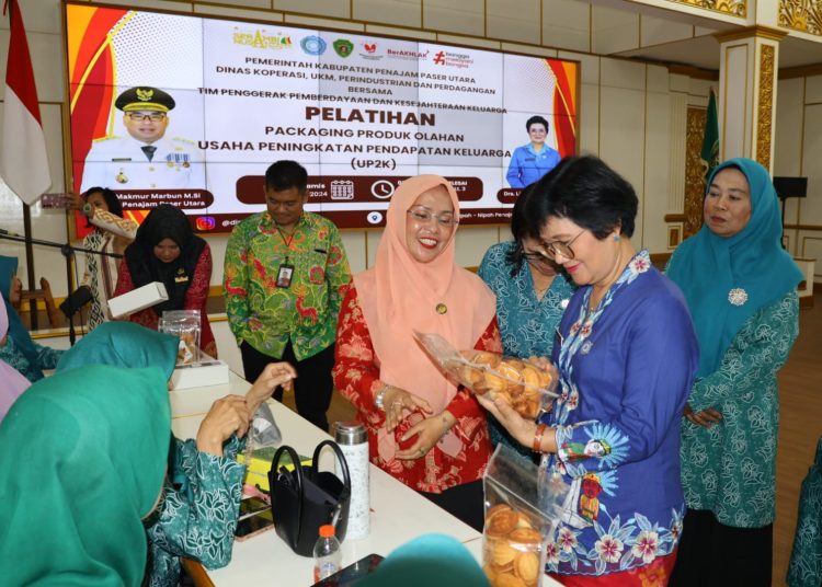 Disperindagkop UKM Gelar Pelatihan Pengemasan Produk Olahan UP2K