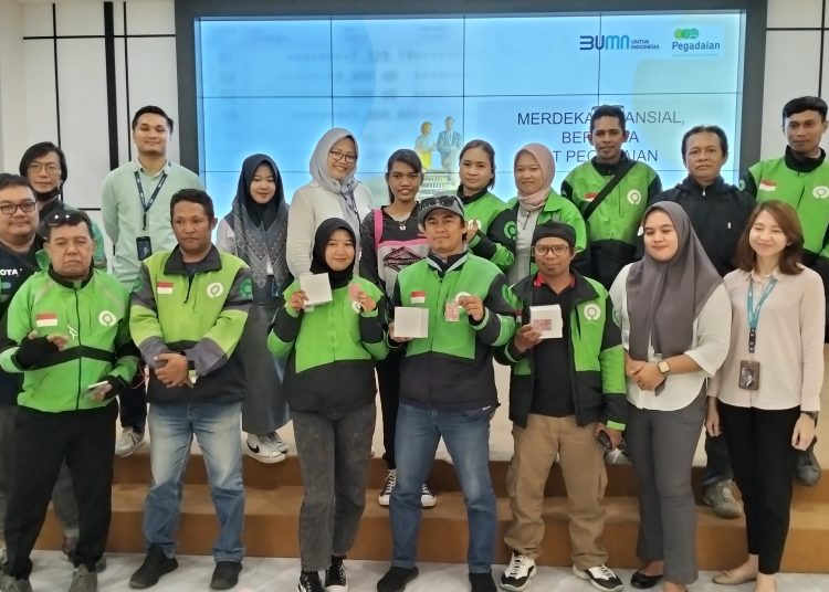 Pegadaian Syariah Permudah Mitra Gojek Balikpapan Investasi Emas dengan Asuransi