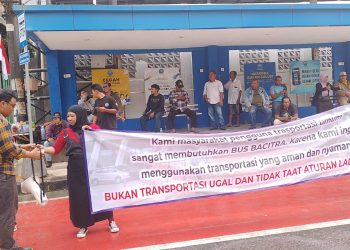 Gelar Aksi Damai ! 90 Persen Warga Balikpapan Dukung Bus Bacitra