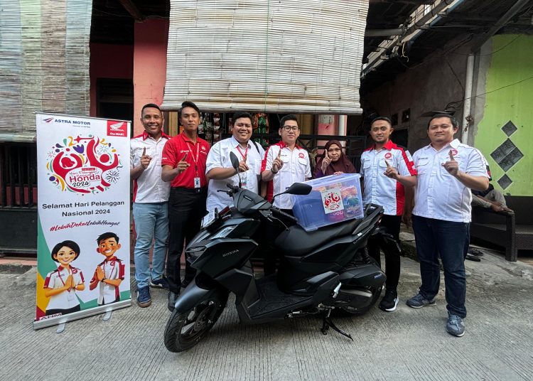 Astra Motor Kaltim 1 Berikan Apresiasi Konsumen Loyal Pada Harpelnas 2024