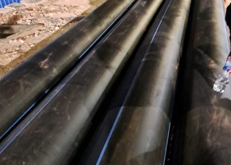 PTMB Perbarui Pipa 400mm untuk Stabilkan Pasokan Air Bersih di Jalur IPA Kampung Damai