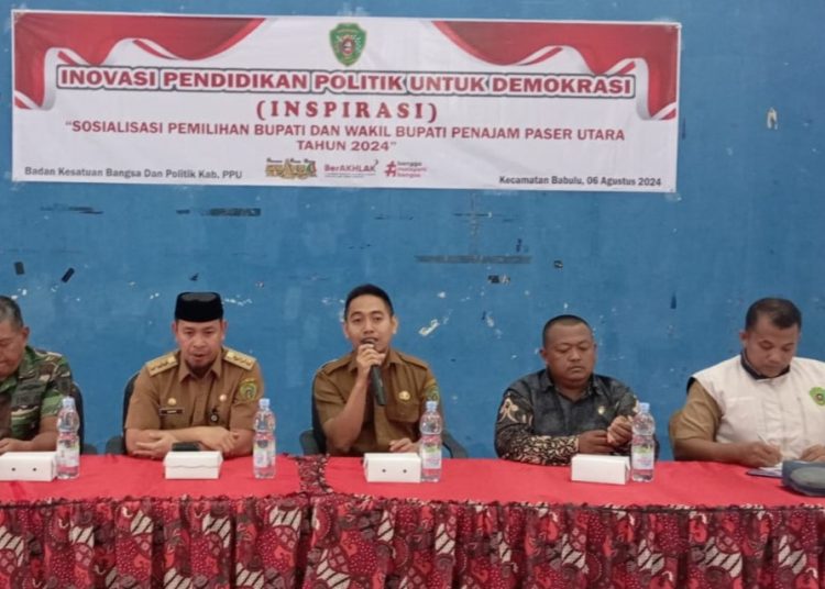 Kesbangpol Sosialisasikan Pilkada 2024 ke Pelajar