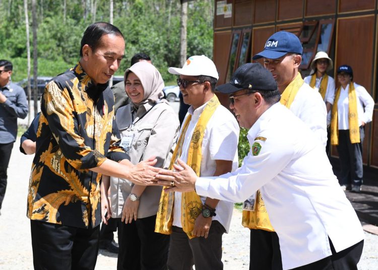 Makmur Dampingi Jokowi Resmikan Kawasan Wanagama Nusantara