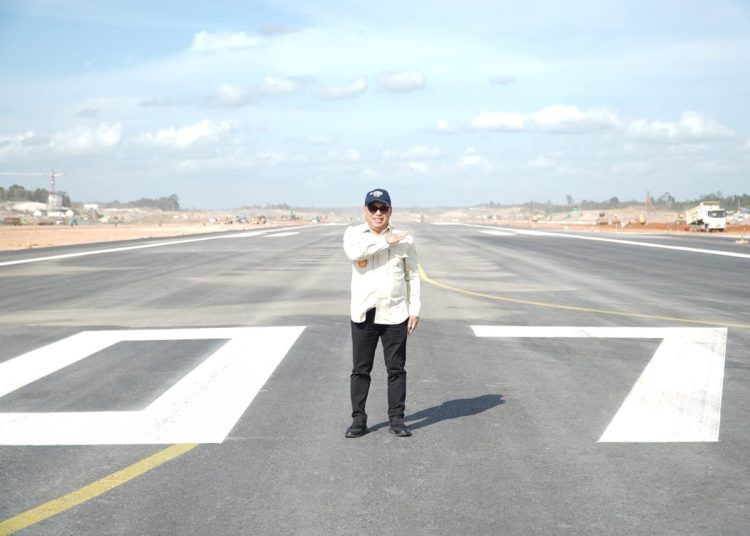 Pastikan Pembangunan Bandara Nusantara Berjalan Lancar