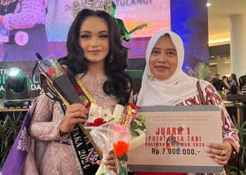 Jadi Kebanggaan, Celchilia Anggun Az Zahra Sabet Juara I Duta Tari Kaltim 2024