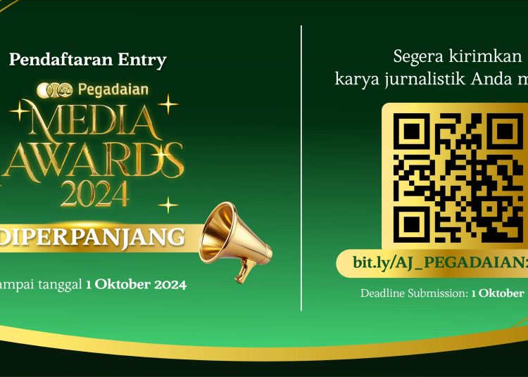 Yuk Jurnalis Merapat ! Pegadaian Media Awards 2024 Diperpanjang