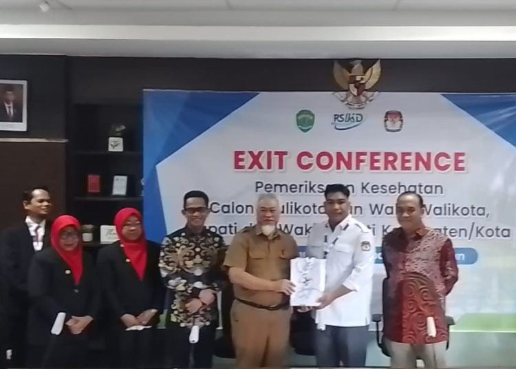 KPU Rampungkan Pemeriksaan Kesehatan Tiga Pasangan calon Kepala Daerah Balikpapan